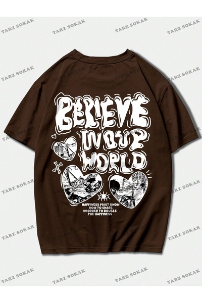 Tarzsokak Muška majica sa uličnim motivima - KOD trend, grafika kostura i slo...