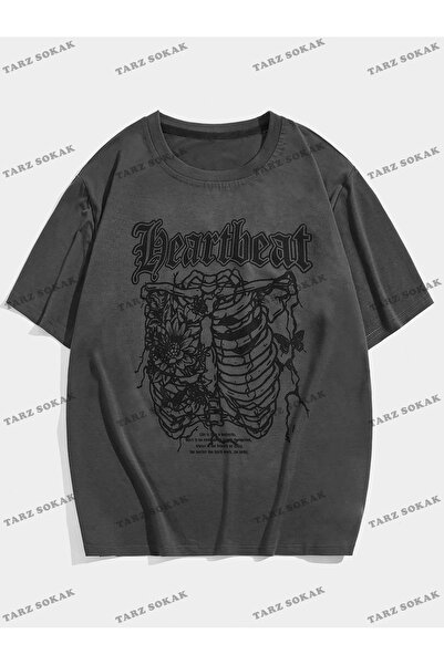 Tarzsokak Tricou grafic CODE Trend Academia bărbați Letter Skull