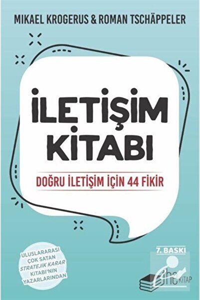 The Kitap İletişim Kitabı & Doğru İletişim İçin 44 Fikir
