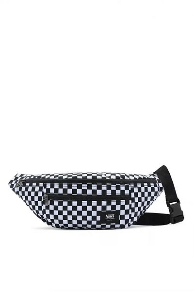Vans Ward Cross Body - True Black/White Check Waist Bag