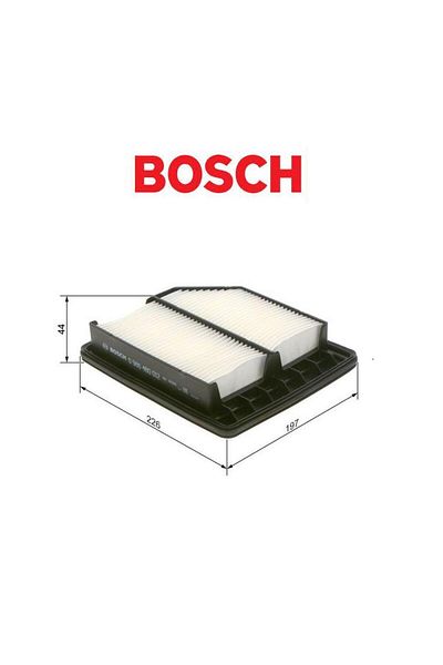 Bosch AIR FILTER SM012 CIVIC HB SEDAN 07-12 140HP 09864B0012 F026400098