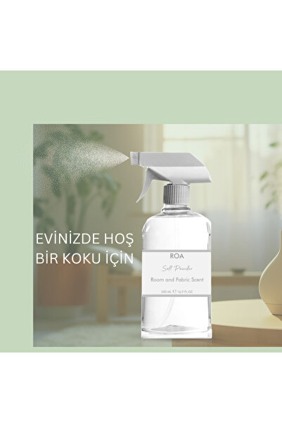 Roa Soft Powder Oda ve Kumaş Parfümü 500 ml