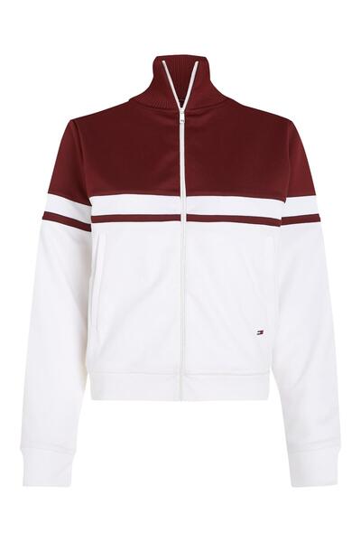 Tommy Hilfiger BLOCKED STRIPE REG ZIPTHRU HWK