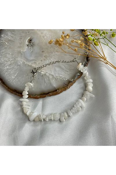 Elifsu Jewelry سوار حجر القمر المكسور