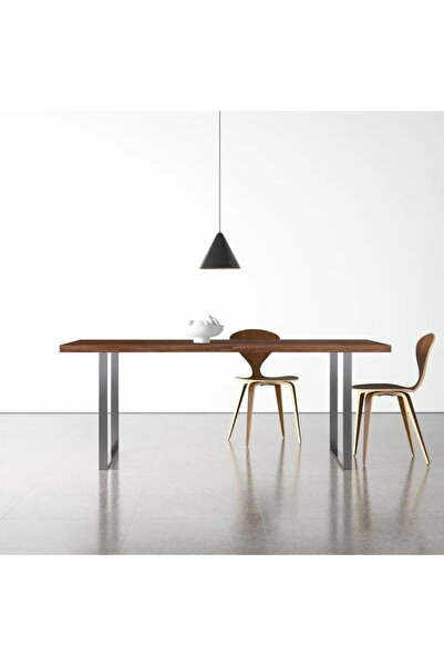 Evka Panea Yemek Masası Büyük- Ceviz Tabla