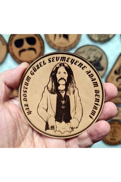 Seyhan Askeri Malzeme Barış Manço din piele - Arma - Patch militar