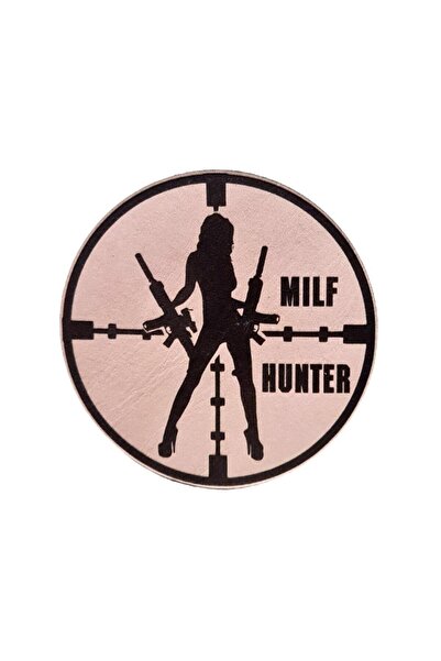 Seyhan Askeri Malzeme Milf Hunter 2 Deri Peç -arma - Leather Patch