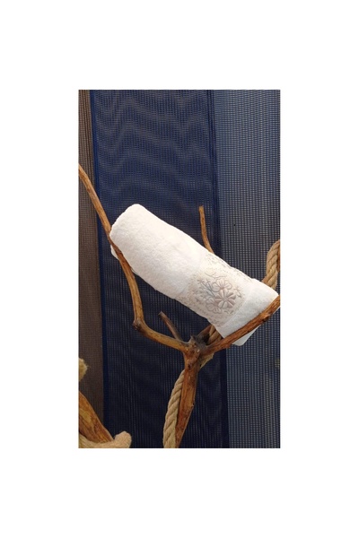 NİVEMESHOME Leyla Krem 70*135 Банний рушник Karacan