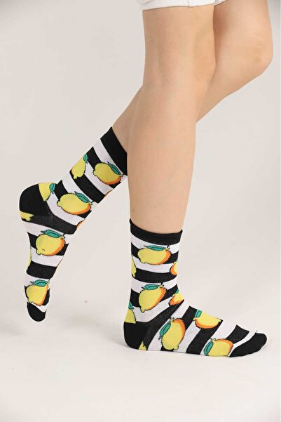 MG ÇORAP Чорапи до глезена с шарки Liomon