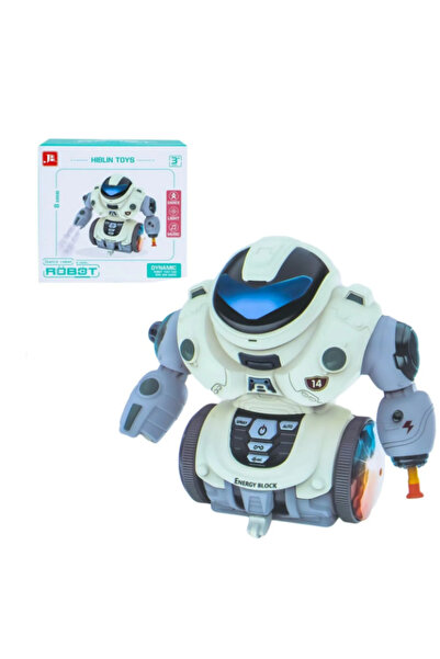 ctoy Ctoys 6678-14 Kutuda Dönen Sisli Robot Oyuncak