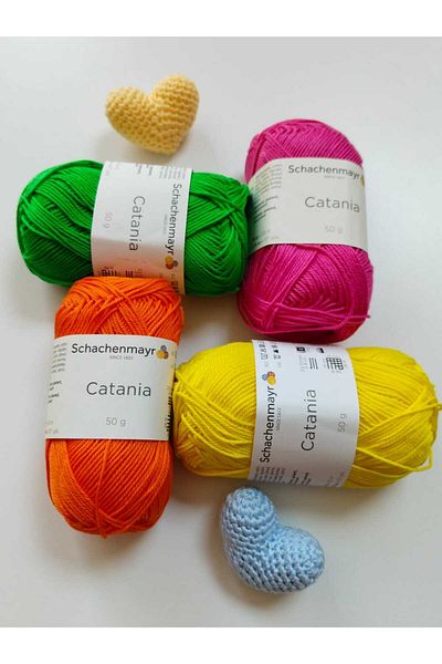 Schachenmayr SMC Catania Amigurumi Παιχνίδι Τσάντα Μπλούζα Πουλόβερ Χειροποίητα Σετ Πλεκτομηχανές και Κροσέ