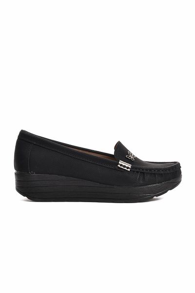 AYAKMOD 526 Pantofi ocazional pentru femei negre