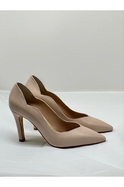 KARVENSHOES Karven Genuine Leather Skin Color Stiletto