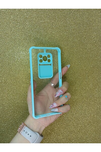 Alstrap Poco X3 /X3 Pro/X3 Nfc Uyumlu Lensi Sert Arkası Mat Kenarlı Renklı Ka...