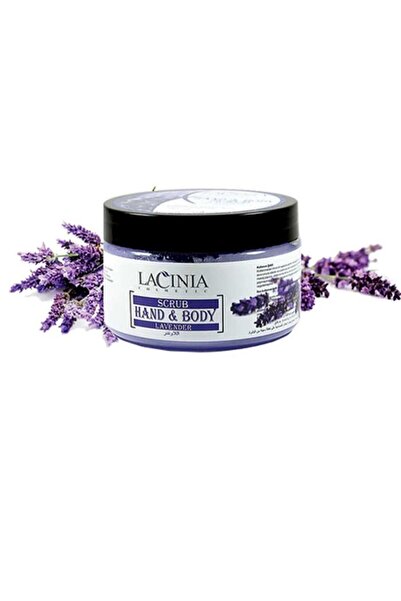 Lacinia Hand Body Scrub Lavander Lavantalı El Vücut Temizleyici 250ml