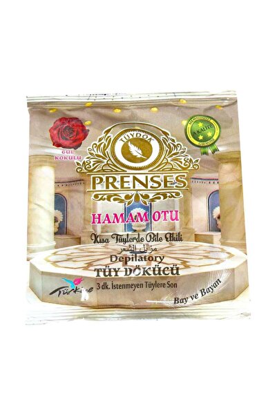 PRENSES Gül Kokulu Tüy Dökücü Hamam Otu Tozu 150gr X 10 Adet