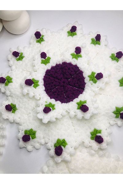 ONTİC Bath Life Dowery Gift Hand Knitted Filled Bath Life