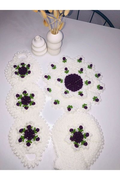 ONTİC Bath Life Dowery Gift Hand Knitted Filled Bath Life
