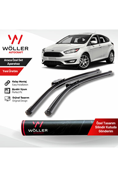 wöller Ford Focus 4 Silecek 2015 2018 Arası Silecek Takımı Araca Özel
