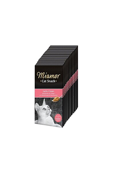 Miamor Cream Somonlu Kedi Ödülü 6x15 gr X 11 ADET
