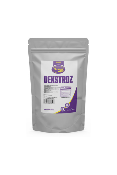PARMOR Dekstroz Karbonhidrat Tozu 2,5 kg (D-Glucose) - Hızlı Glikoz Yükleme /...