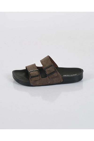 Pierre Cardin PC-7018 Men's Leather?Terli?k-coffee