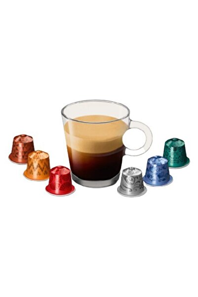 Nespresso مجموعة قهوة كبسولة من سلسلة نسبرسو مكونة من 7 قطع - ترحيب