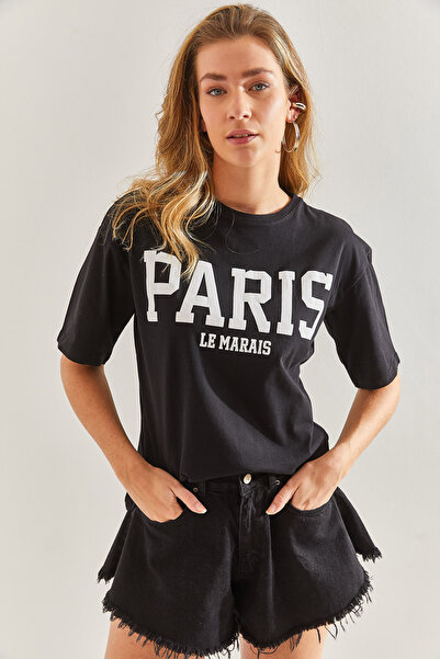 Bianco Lucci Dámské tričko Paris s potiskem60171022