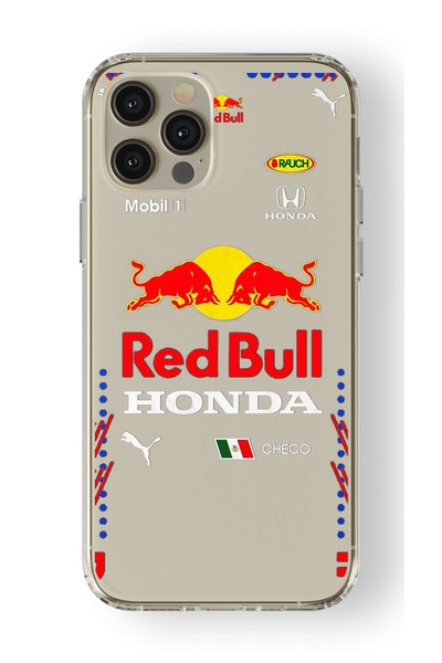 Multitronic Iphone 14 Pro Max Uyumlu Redbull Honda Tasarım Baskılı Şeffaf Kılıf