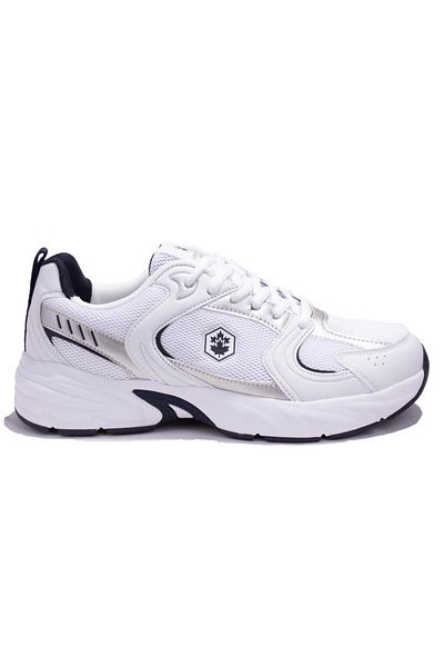 lumberjack Ανδρικά αθλητικά παπούτσια Pol White Navy Blue Orthopedic Casual