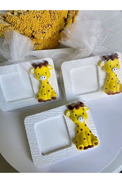 EGE DESIGN COLLECTİON Zürafa Konsept Fotoğraflı Magnet Çerçeve 10adet