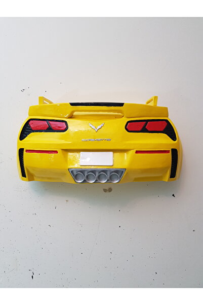 Arose CHEVROLET CORVETTE DUVAR ARABA DEKOR DUVAR DEKORU CAFE GALERİ DEKORU BİBLO