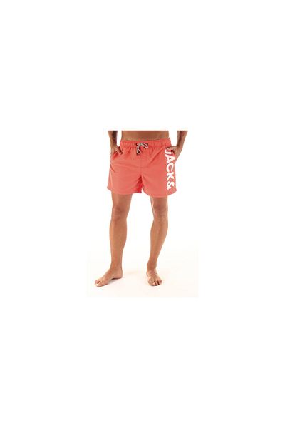 Jack & Jones Jack&jones 12183741   Jjswınshorts Current Pantaloni scurți de baie portocaliu