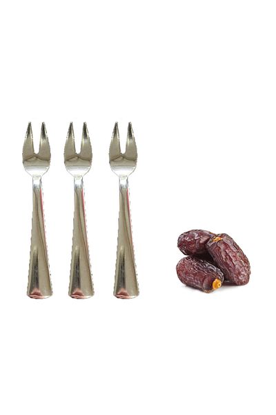Bremen Home 6 Pieces of Date Fork Mini Fruit Fork (12 cm)