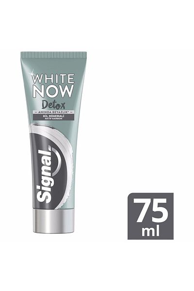 Signal Signal White Now Detox Charcoal Paste 75 ml