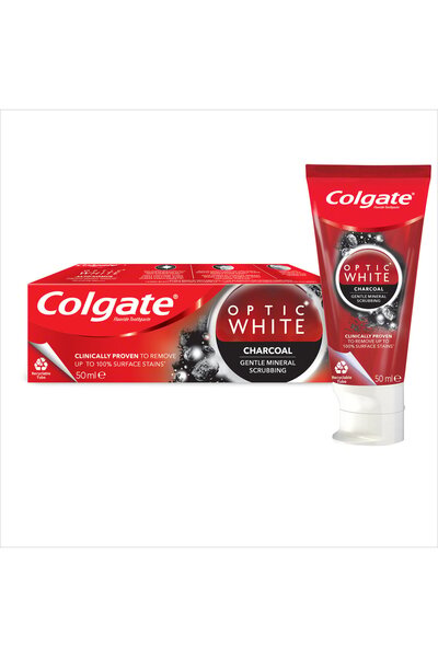 Colgate Optic White Aktif Kömür Beyazlatıcı Diş Macunu 50 ml