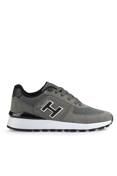 Slazenger Tomy Sneaker Ανδρικά Παπούτσια Σκούρο Γκρι