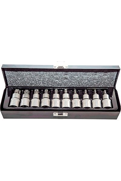 Nt Tools 1/2'' Socket Torx End Set 11 Pieces