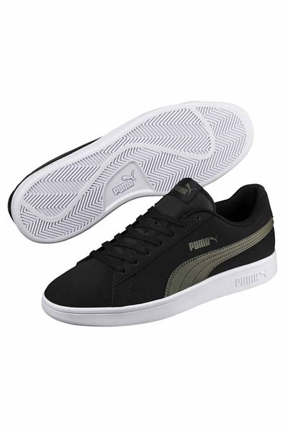Puma Smash V2 Buck B2 Men's Casual Sneakers365160-05-1 Black