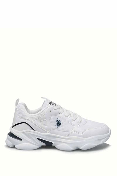 U.S. Polo Assn. يو اس بولو اسنحذاء رياضي كاجوال للسيدات من Bob 3 Fx101311116-1 أبيض