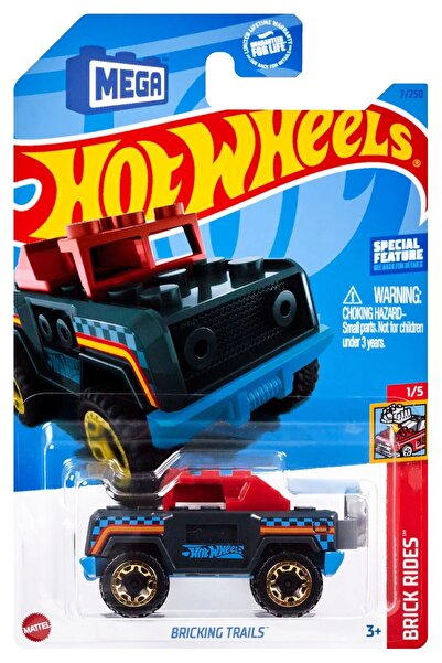 HOT WHEELS Tekli Arabalar BRICKING TRAILS HKJ85