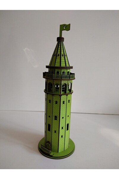 Ahşap Aksesuar Ahşap Galata Kulesi Maketi