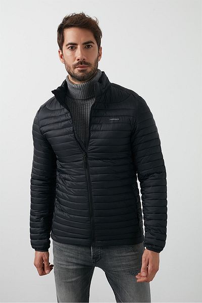 lumberjack Perry Coat B4 Ανδρικό Παλτό Rs100438123μαύρο