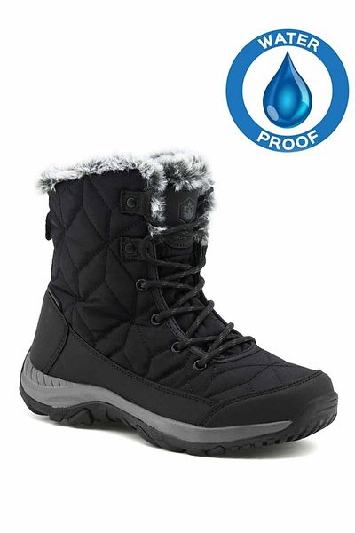 lumberjack Claudia Women's Black Boots - 101032529 S Model