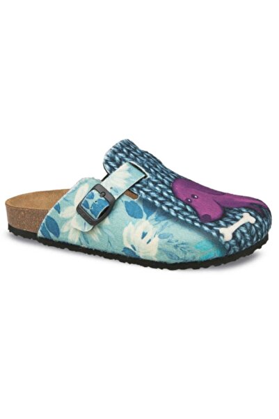 Ceyo 9910-z30 Kadın Terlik Ayakkabı 02005mavi