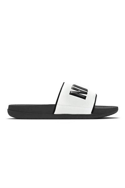 Grey nike flip flops deals