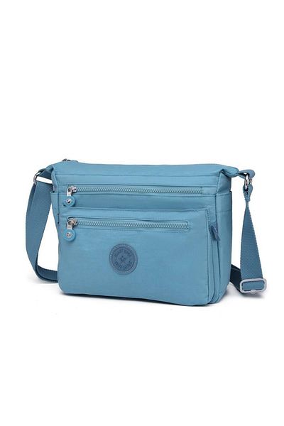 SMART BAGS SMARTBAGS CRINKIL FABRIC GEANT DE FEMEIE 2022-1238 ICE BLUE
