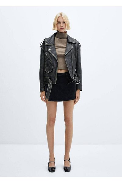 MANGO Woman Jeansrock