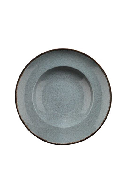 Kütahya Porselen Colorx Rs 27 cm Spagetti Tabağı Pearl 01 Mavi 2'li