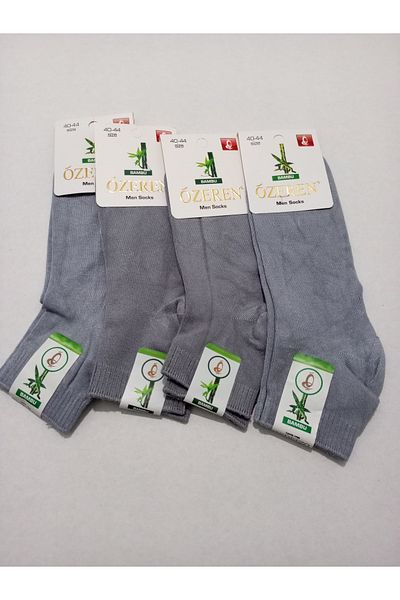 Özeren Çorap MEN'S BAMBOO SEAMLESS WASHED 4-PACK SOCKS